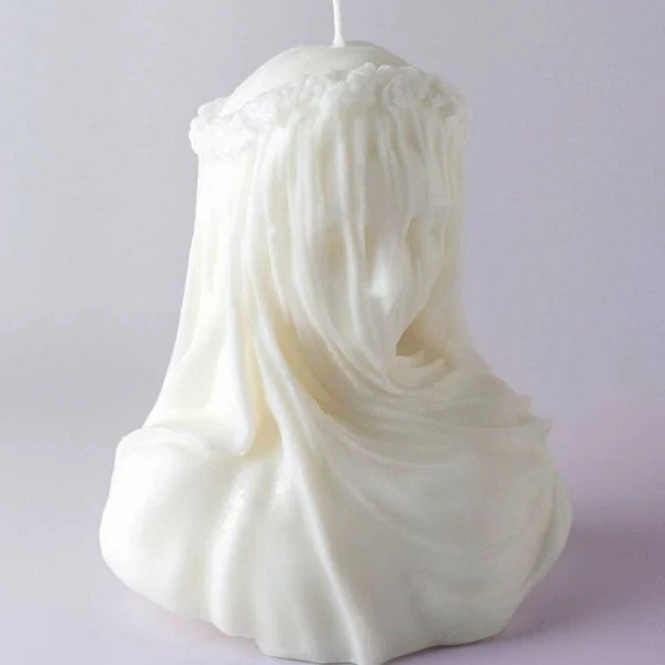 A Handmade Lady Candle